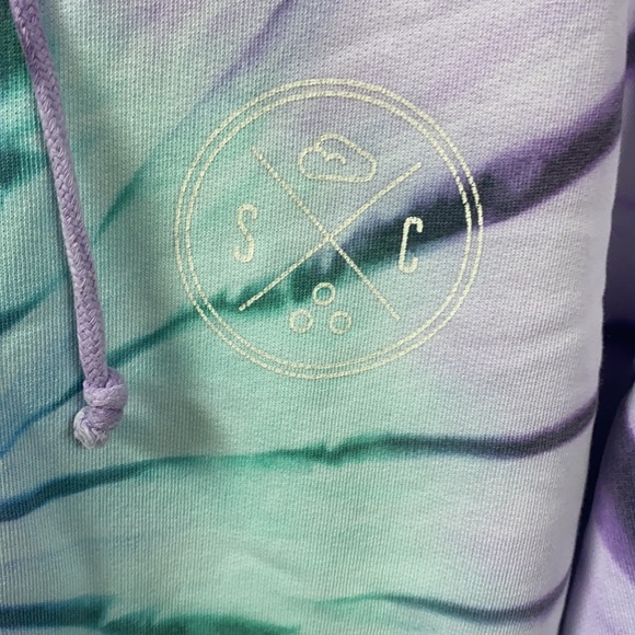 Tie-Dye Sand Cloud hoodie - Picture 2 of 5
